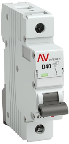 Выключатель автоматический EKF Averes AV-6 1п 40А D 6кА картинка